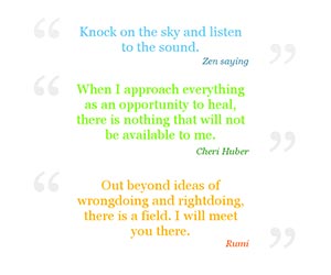 Peace quotes screenshot
